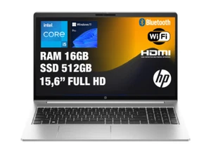 HP 450 G10 NOTEBOOK INTEL I5-1334U RAM 16GB SSD 512 FULL HD W11 PRO - Foto 1 di 1
