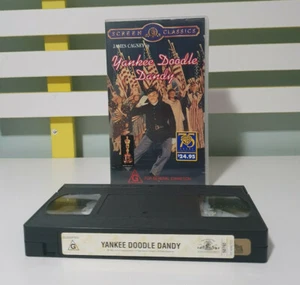 YANKEE DOODLE DANDY - JAMES CAGNEY - B/W VHS VIDEO TAPE - Picture 1 of 2