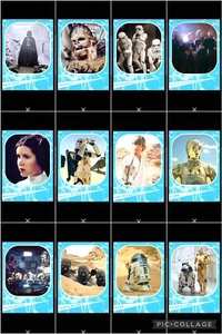 Topps Star Wars Digital Card Trader 12 Card Blue ANH Marathons 2019 Insert Set - Picture 1 of 1