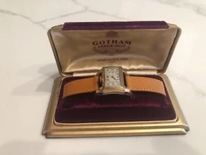 Swiss Vintage Gotham 1930's original driver's watch with box - Picture 1 of 9
