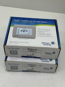 JOHNSON CONTROLS TEC3621-00-000 SMART THERMOSTAT TEC3000 - Picture 1 of 9
