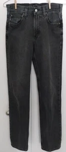 Carhartt 29x34 Men's 1889 Slim Straight Jeans Black 100198-064 Rare - Picture 1 of 5