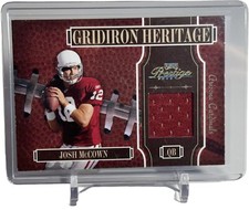 2005 Playoff Prestige Gridiron Heritage Jerseys #GH25 Josh McCown Jersey