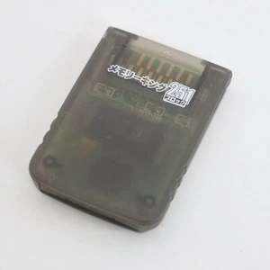 MEMORY KING 251 Clear Black GC Memory Card for Gamecube Nintendo 2801 - Picture 1 of 2