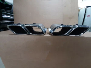 AMG C63 GLC 63 GLC C-KLASSE MERCEDES ENDROHRBLENDEN AUSPUFFBLENDEN FACELIFT - Bild 1 von 1