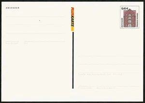 Postkarte P163 - 45 Cent - Tönninger Packhaus - postfrisch / ungebraucht - Bild 1 von 1