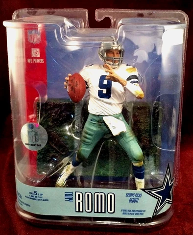 Dallas Cowboys Tony Romo  Mcfarlane NFL Debut Series 15 Figure Cover