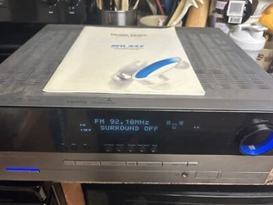 Harman Kardon AVR 247 7.1 Channel Home Theater 390W Receiver Instructions WORKS - Picture 1 of 10