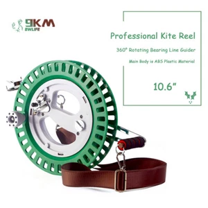 10.6" Large Kite Reel with Brake System Ball Bearing Smooth Rotation Flying Tool - Picture 1 of 7