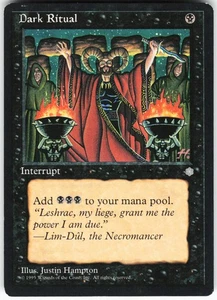 Dark Ritual C Ice Age ICE 8 MTG NM - Picture 1 of 2