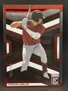 Jordan Lawlar 2023 Donruss Elite #22 Red Foil /199 - Diamondbacks - Picture 1 of 2