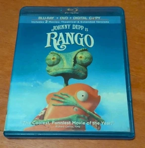 Rango Blu-ray Gore Verbinski  Johnny Depp  Isla Fisher  Alfred Molina Bill Nighy - Bild 1 von 5