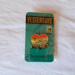 SDCC 2025 Comic Con Exclusive Yesterdays Sunrise Heart Enamel Pin - IN HAND - Picture 1 of 2