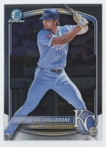 2025 Bowman Chrome Prospects Jac Caglianone Royals #BCP-154 C05 - Picture 1 of 2