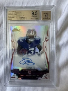 2014 Topps Finest - Odell Beckham Jr. #108 Refractor (RC) 13/35 - Picture 1 of 2