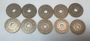 10 x NYC New York City Subway Transit tokens, "Five Boroughs" type 1995-2003 - Bild 1 von 2
