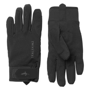 SealSkinz Harling Waterproof All Weather Ultra Grip Glove Black Size Medium NEW - Picture 1 of 6