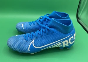 Botines de fútbol Nike Mercurial Superfly 7 Pro DF FG para hombre talla 6 de Estados Unidos AT7946-414 azules - Imagen 1 de 8