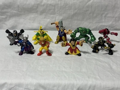 Lote de figuras de acción Hasbro Marvel Super Hero Squad Pyro Ronin Heroes Villiains Foto 1 de 4