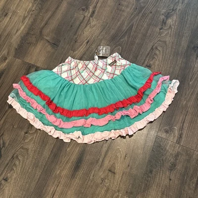 NUEVO CON ETIQUETAS Matilda Jane Niña’s On The Go Falda Maravillosa Lazos Tul Vacaciones Talla 10 Foto 1 de 4