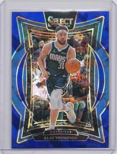 Panini Select 2024-25 - Concourse Klay Thompson #38 azul hielo agrietado Prizm - Imagen 1 de 2