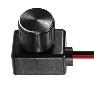 1X(Universeller 12/24-V-Niederspannungs-PMM-LED-Dimmschalter mit Metallknop8241 - Bild 1 von 7