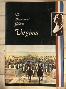 The Bicentennial Guide To Virginia Historical Booklet 1975 Vintage - Picture 1 of 3