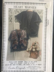 Vintage Cardin Originals Womens Heart Warmer Jacket/Vest 1990 - Picture 1 of 2