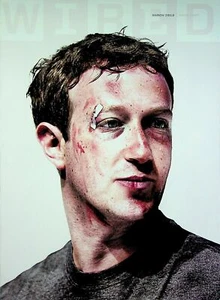 Wired Magazine March 2018 Facebook Mark Zuckerberg's struggle to fix it all - Picture 1 of 3