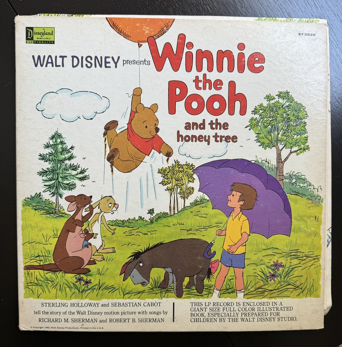 Winnie the Pooh Disney Records (Pre - 1968) for sale | eBay