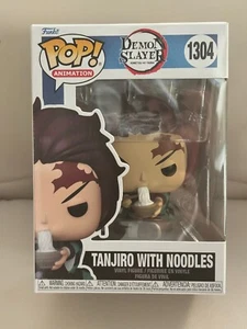 Funko Pop! Vinyl: Demon Slayer: Kimetsu no Yaiba - Tanjiro With Noodles #1304 - Picture 1 of 5