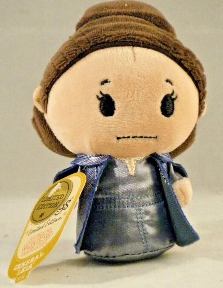 Hallmark Itty Bittys Star Wars General Leia Limited Ed Plush NWT - Image 1 of 1