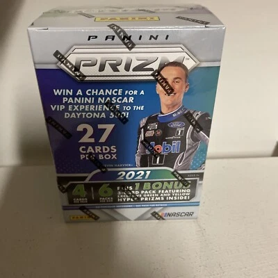 2021 Panini Prizm NASCAR Racing 27-Card Factory Sealed Blaster Box  - Image 1 of 2