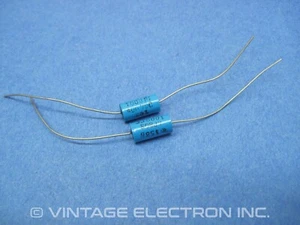 (2) STK Axial Polypropylen Kondensatoren (KP80S): 1000pF (0,001uF) 5% 400V - Bild 1 von 8