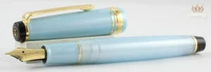 SAILOR PRO GEAR SLIM SHIKI-ORIORI 4 SEASONS HARUZORA SKY BLUE FOUNTAIN PEN GREAT - Picture 1 of 8