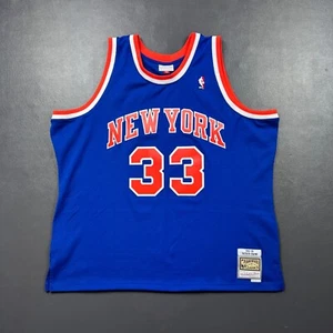 100% Authentic Patrick Ewing Mitchell & Ness 91 92 NY Knicks Jersey Size 3XL 56 - Picture 1 of 6