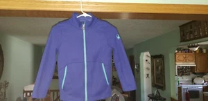 SPYDER Girl’s Blue Full Zip Endure Core Sweater Jacket Size Medium (10/12 - Picture 1 of 2