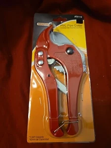 Heavy Duty PVC Pipe Cutter with Rubber Handle 1-5/8" (42mm) - Picture 1 of 2
