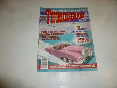 THUNDERBIRDS The Comic - Issue No 61 - Date 18/02/1994 -  UK Paper Comic Foto 1 de 4