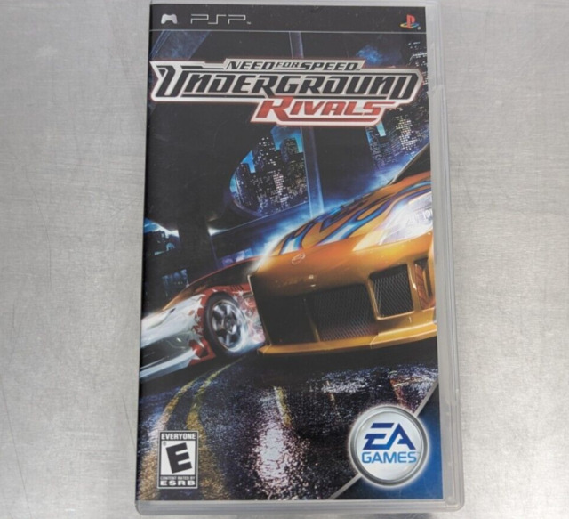 NEED FOR SPEED: Underground Rivals NFS Sony PlayStation PSP Portable Video  Game $19.95 - PicClick AU