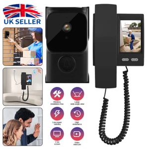 Wireless 1080P video twoway intercom doorbell infrared night vision without WIFI - Picture 1 of 10