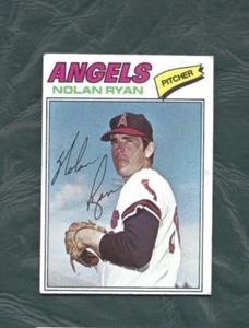 Tarjeta de béisbol 1977 Topps #650 Nolan Ryan California Angels EX+ - Imagen 1 de 2