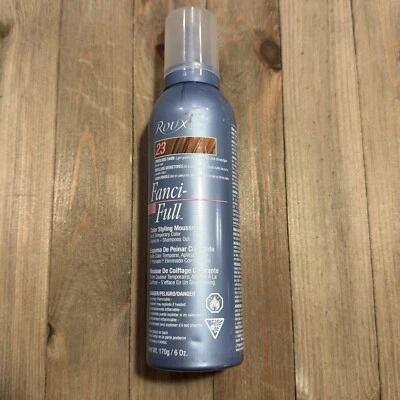 (1) Roux Fanci Full Mousse Color Styling 23 Frivolous Fawn Rich Temporary 6oz - Image 1 of 3