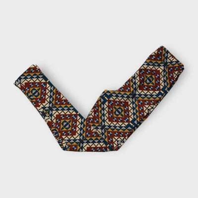 Leggings LuLaRoe Niños | Niños L/XL (8-14) | Diseño Geométrico Rojo/Azul | Nuevos Foto 1 de 4