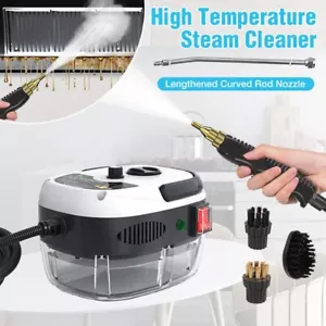 2500W Steam Kitchen Cleaner Handheld Heating Steamer Cleaning Carpet Furniture - Picture 1 of 12