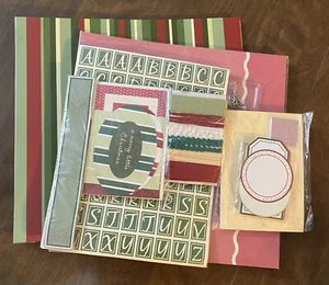 Complete Christmas Scrapbook Kit Junk Journal - Picture 1 of 6