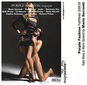 Purple Fashion 12,Kate Moss,Mario Sorrenti,Richard Prince,Nobuyoshi Araki SEALED - Bild 1 von 1