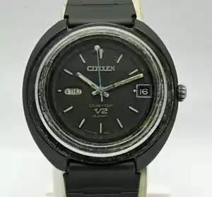 Citizen Custom V2 67-0171 Automatic Day/Date Vintage Men’s Watch - Picture 1 of 10