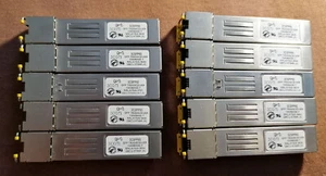 10x 3COM 3CSFP93 SFP Transceiver 1000Base-T (Mini-GBIC) - Bild 1 von 1
