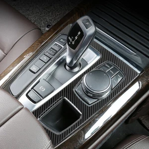 Car Center Console Gear Shift Decor Frame Trim Sticker For BMW X5 F15 X6 F16 LHD - Picture 1 of 5